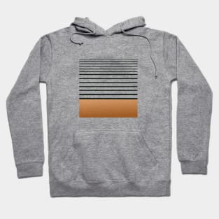 Horizontal Lines Hoodie